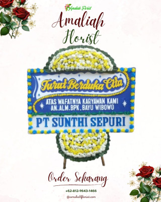 Papan Bunga Duka di Pasirbuyut