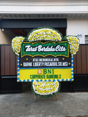 Papan Bunga Duka di Pasirbuyut