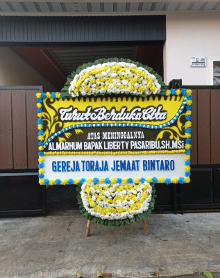 Papan Bunga Duka di Pasirbuyut