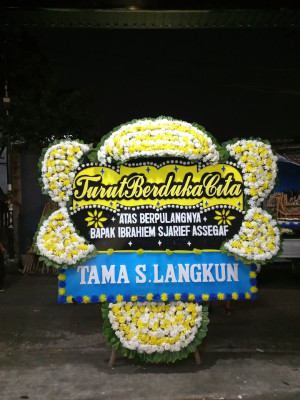 Papan Bunga Duka di Pasirbuyut